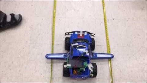 Magnetically Guided Autonomous Car prototype