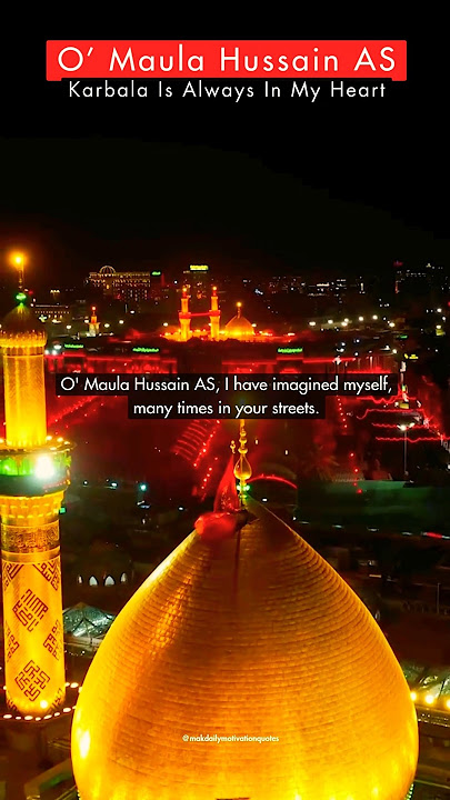 Every Tear Falls in Your Name Ya Hussain AS 💔 | Hussain AS My Soul Longs For You #shorts #karbala