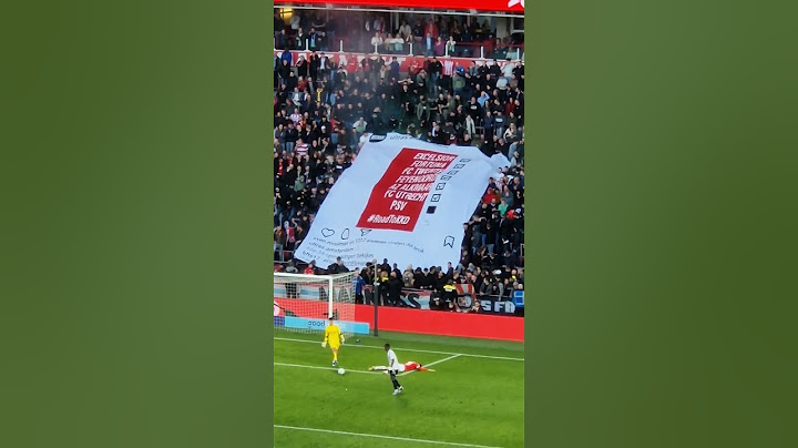 PSV Eindhoven ultras banner vs Ajax 29.10.2023