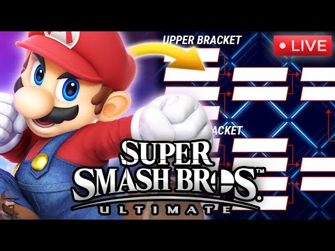 Smash Bros Ultimate Online TOURNAMENT! | LIVE