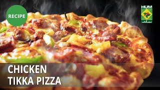 Chicken Tikka Pizza Recipe | Food Diaries |  Zarnak Sidhwa | Italian Food screenshot 5