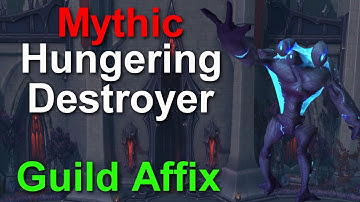 Castle Nathria - Mythic Hungering Destroyer First kill - Multiple POV [Guild Affix]