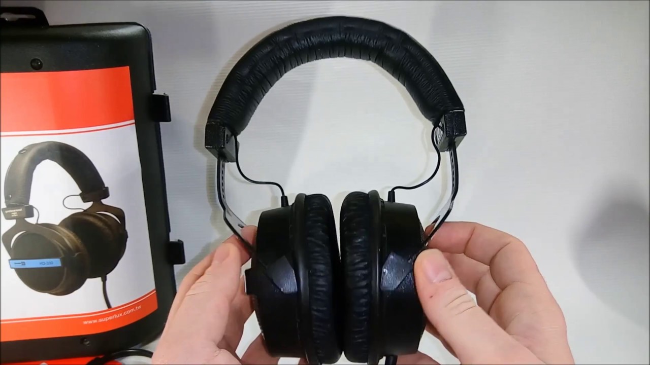 Наушники SuperLux HD-330 HiFi Stereo Headphones