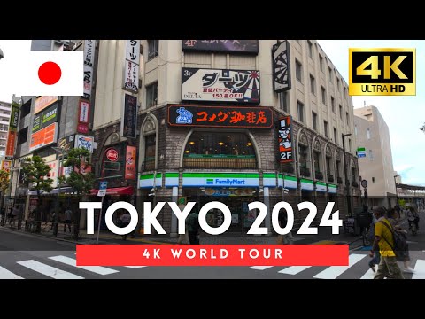 Japan 2024 - Kawasaki 4K Virtual Walking Tour, Tokyo Street Walk｜4K HDR 60fps