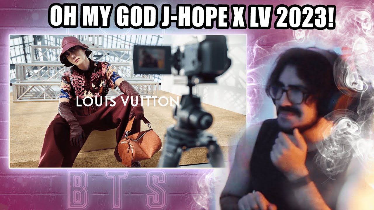 hani ⁷ on X: louis vuitton is pleased to invite J-HOPE to discover the  Fall-Winter 2023 Men's collection OH MY GOD ???  /  X