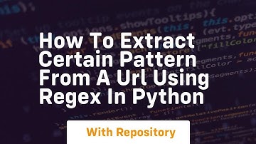 How to extract certain pattern from a url using regex in Python