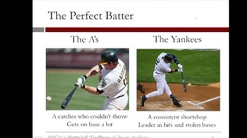 2.3.2 Sports Analytics - Video 1: The Story of Moneyball