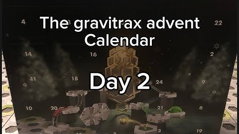 The Gravitrax advent calendar (2023) Day 2