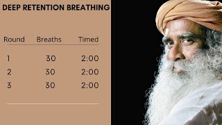 Wim Hof Guided Breathing Method Feat Sadhguru