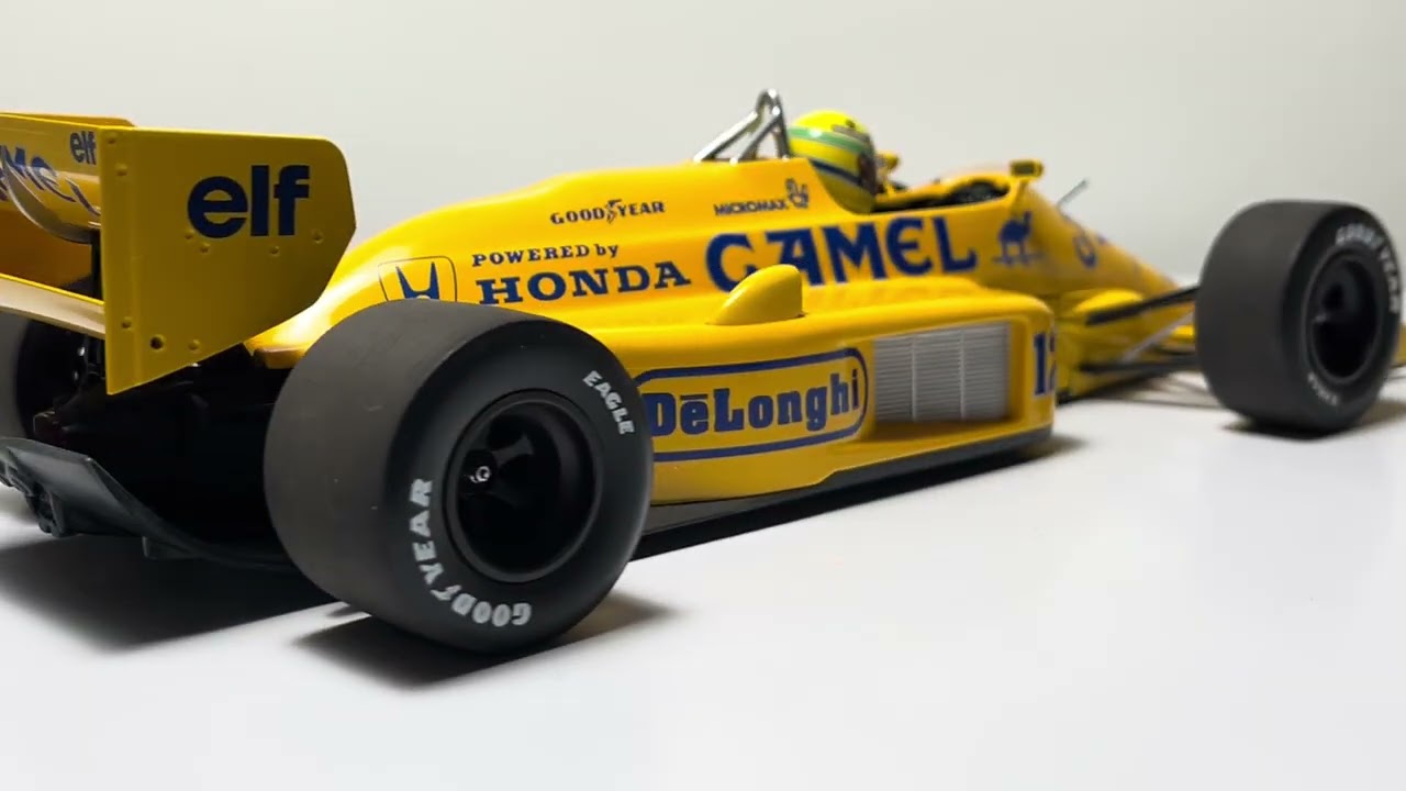 1987 Lotus Honda 99T Winner Monaco GP Limited Edition 1002Pcs