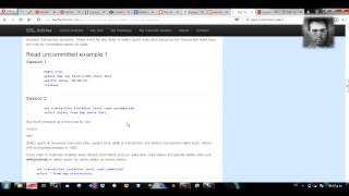 SQL Server -  Read Uncommitted