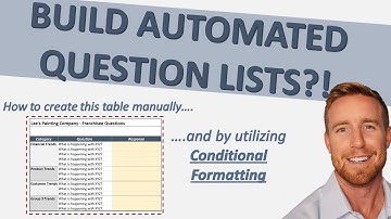 Zebra Shaded Table in Excel (AUTOMATICALLY UPDATED WITH CONDITIONAL FORMATTING)