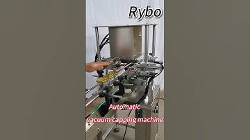 Automatic vacuum capping machine for hot sauce jam production supports customization