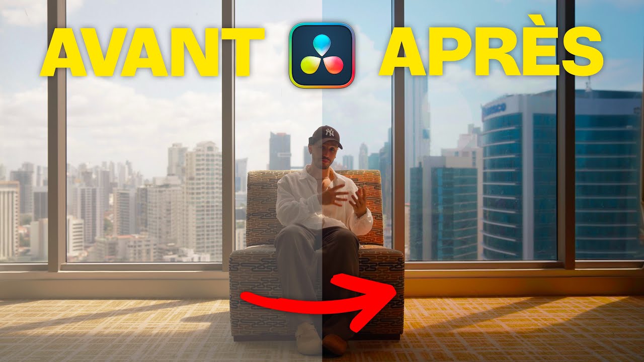Créer Un COLOR GRADING Parfait sur DAVINCI (Tuto Débutant & Version Gratuite)