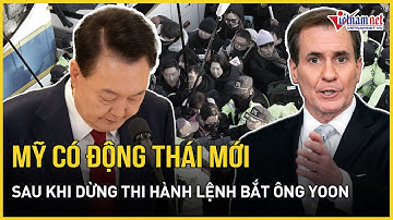 Mỹ có động thái bất ngờ sau khi Hàn Quốc dừng thi hành lệnh bắt ông Yoon Suk Yeol | Báo VietNamNet