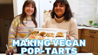 Make vegan poptarts with us (fail)