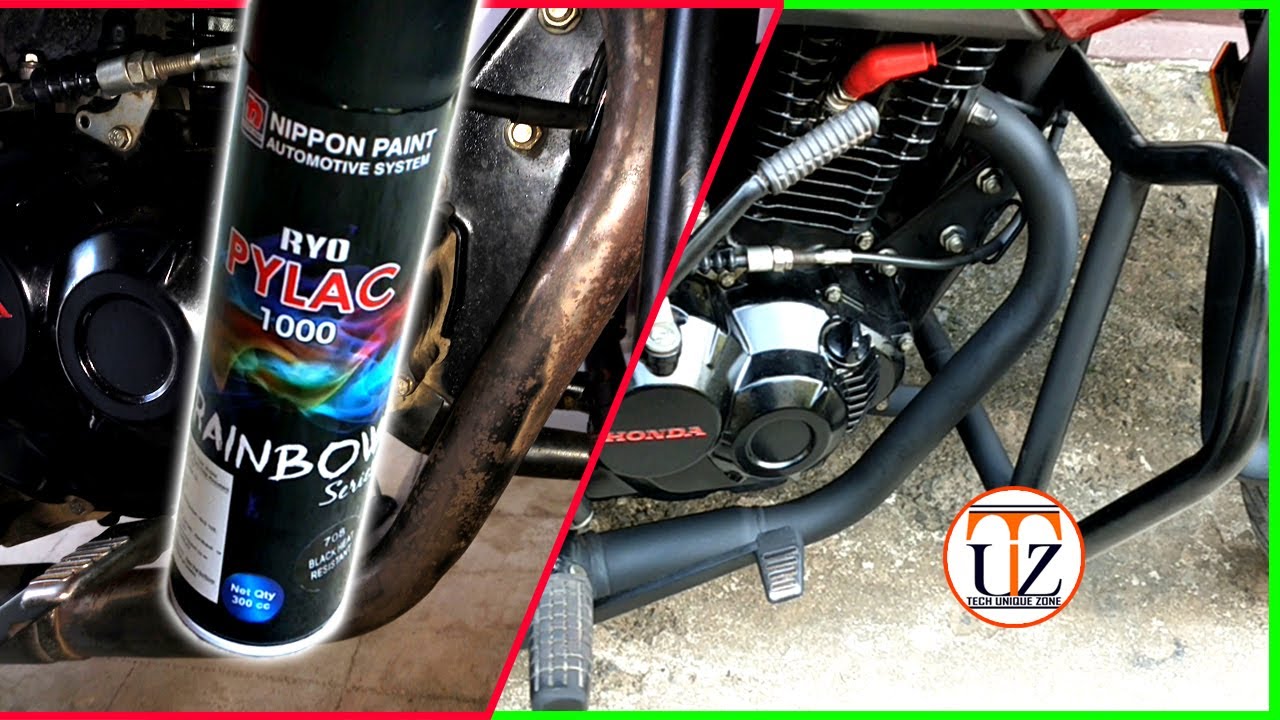 Rust Silencer Pipe Painting With Nippon Paint Ryo Pylac 1000 Heat