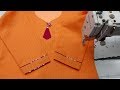 How to attach double piping on sleeves  shaheen tailors