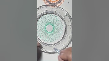 Amazing Spirograph #spirograph #satisfying #art #Asmr #viral #Spiromaster #Shorts