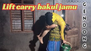 Lift Carry Tukang Jamu Gendong -Uni Leni