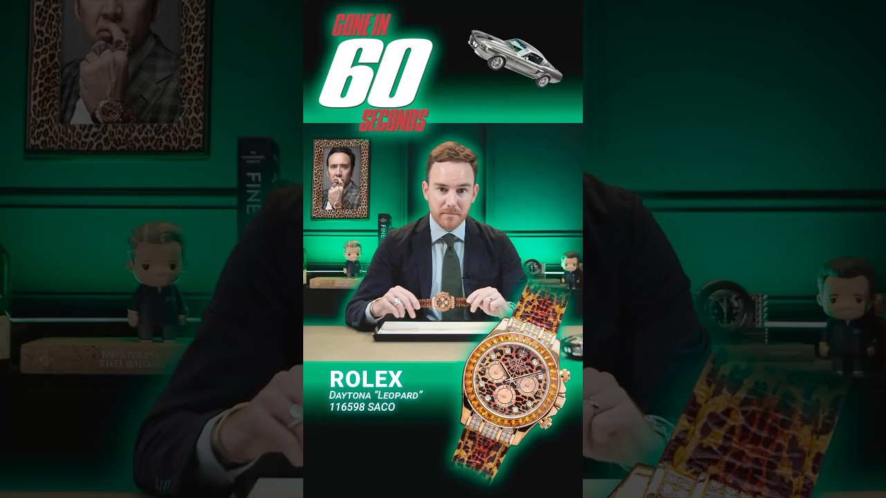 The Rolex Leopard Daytona ref. 116598SACO - Gone in 60 Seconds 