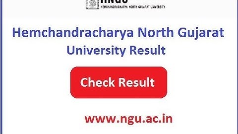 HNGU Result Kevi Rite Jovu| HNGU Result Check Kevi Rite Karvu