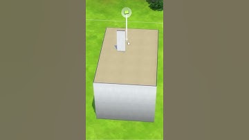 Sims Pro Tip: How to Place Friezes on Short Walls #shorts