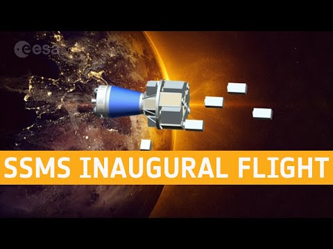 SSMS inaugural flight on Vega