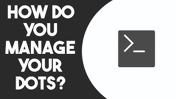 How I Manage My Dot Files in 2025