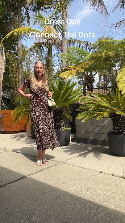 Connect the dots…it leads to this dress🍒🥖#styleshorts #polkadots #summerdresses