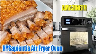 Amazing Dishes using the HYSapientia Air Fryer Oven | Unbox & First Impressions