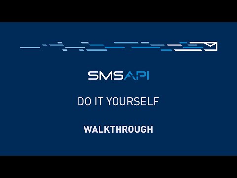 Customer Portal Walkthrough | SMSAPI. Do It Yourself!