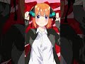 【五等分の花嫁】誰の入れ替わりが好き？みんなの推し教えて!#shorts