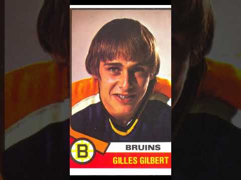 Gilles Gilbert Boston Bruins 1974-75 O-Pee-Chee 10 NHL Hockey Card