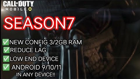 NEW UPDATED CONFIG REDUCE LAG TESTED ON VIVOY11 WITH GAMEPLAY HP!!!