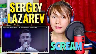 SERGEY LAZAREV - SCREAM - RUSSIA 🇷🇺  - EUROVISION 2019 REACTION