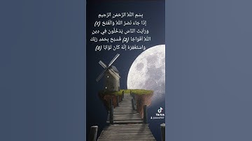 سورة النصر تلاوة الشيخ علي الحذيفي HOLY QURAN