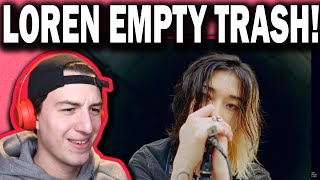 LØREN - 'EMPTY TRASH' M/V REACTION!