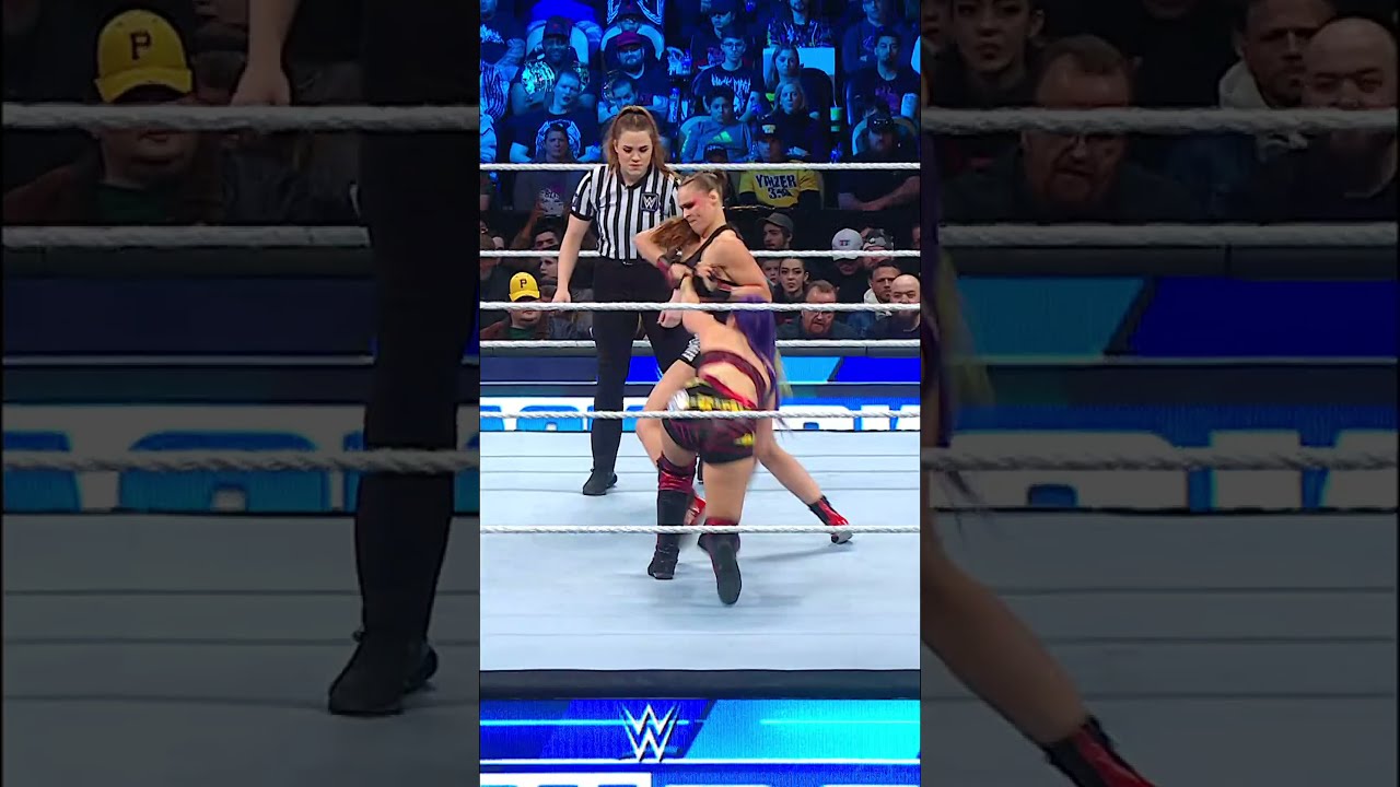 Ronda Rousey S Impression Of Liv Morgan Even Had The Blue Tongue Short