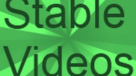 Video Stabilization Example