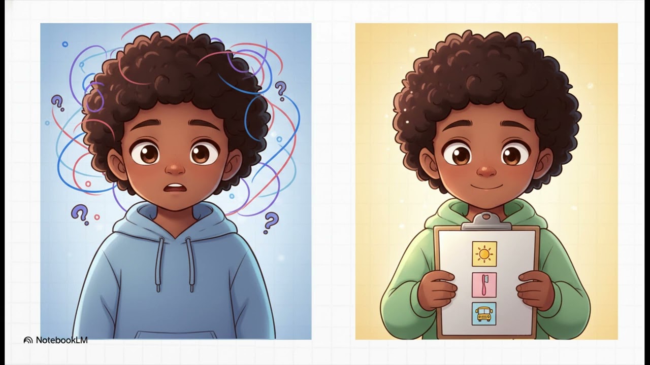 الروتين اليومي لطفل ADHD