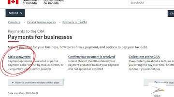 How to pay GST HST tax to CRA on filing