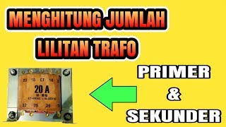 Oke sahabat "jaya tehnik" pada video kali ini belajar bagaimana cara
menghitung jumlah lilitan primer dan sekunder. ikuti step by nya
yaa...!!! bisa di ...