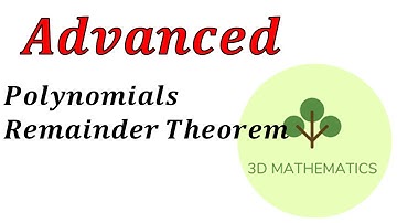 [Hard Problems] Remainder Theorem, Polynomial Expressions.