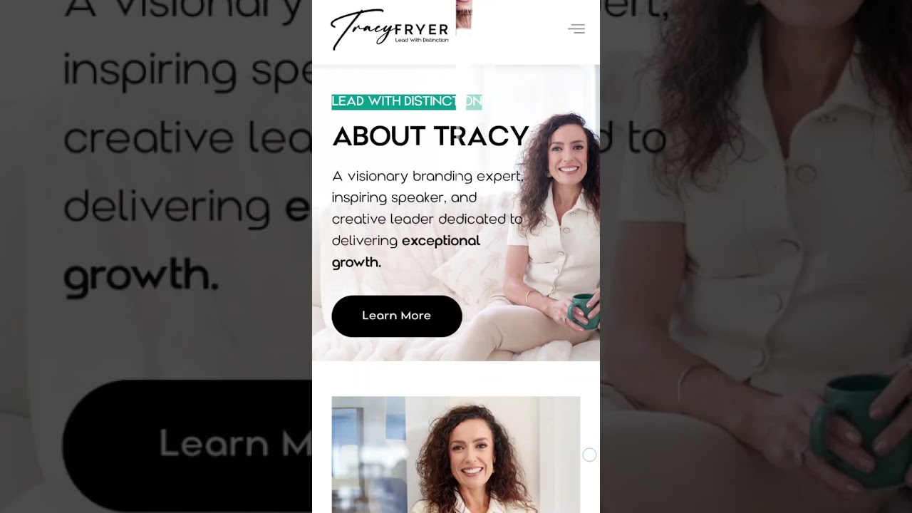 Tracy Fryer Website | Design Studio Perth