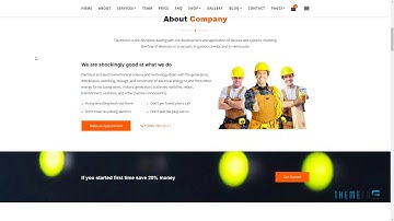 Electrolite - Electrician and Repairing HTML Template        Brion Fo