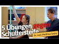 5 Übungen gegen Schultersteife