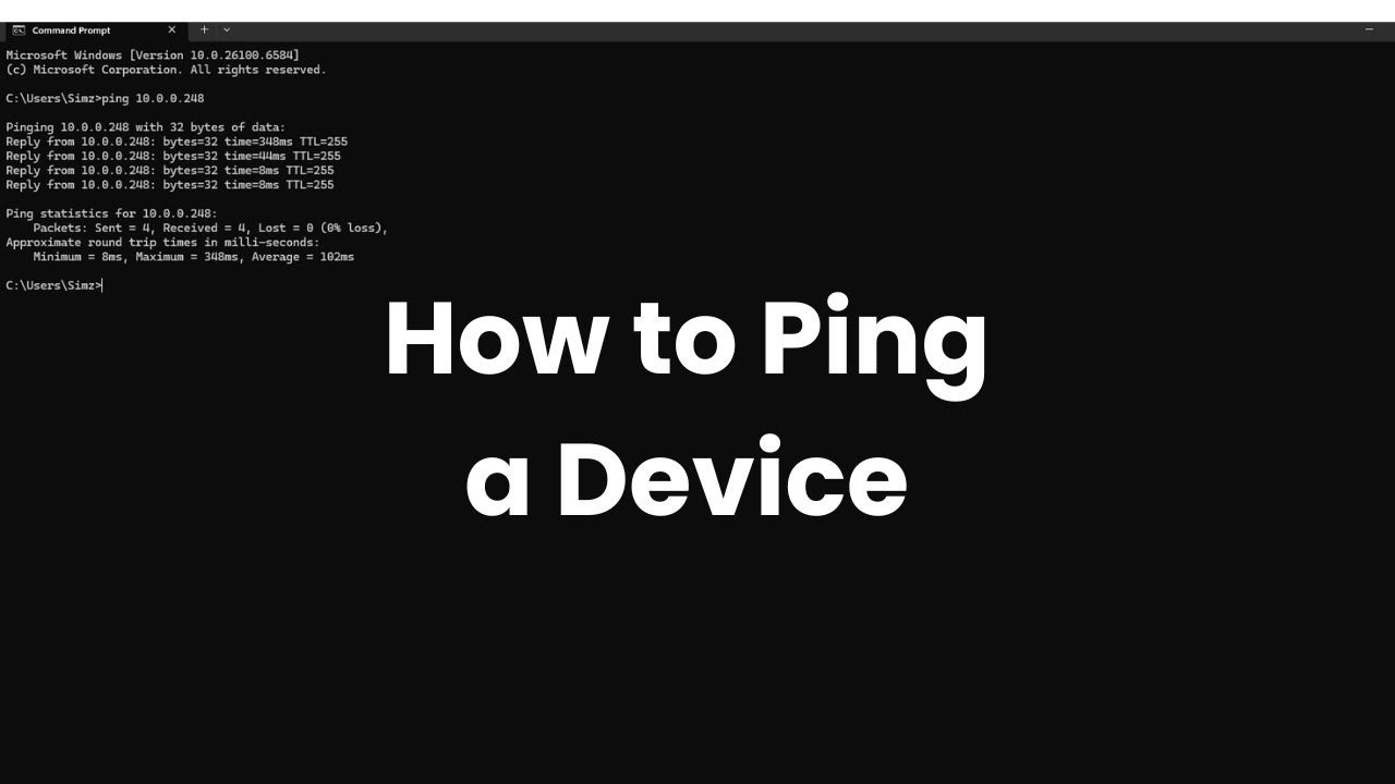 Ping Own Computer How to Ping a Device on Your Network (Step-by-Step) - YouTube
