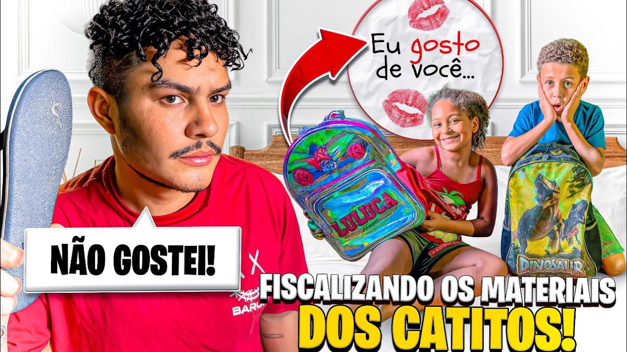 FISCALIZAÇÃO DO MATERIAL  DOS CATITOS 😱
