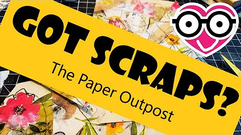 GOT SCRAPS? Scrap Paper? Scrap Fabric? Make a Masterboard for Junk Journals! The Paper Outpost! :)
